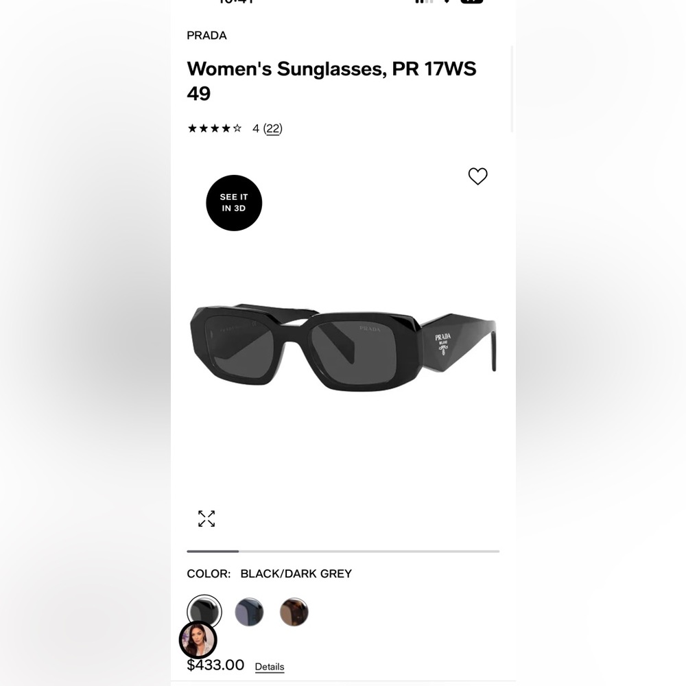 Prada women’s sunglasses